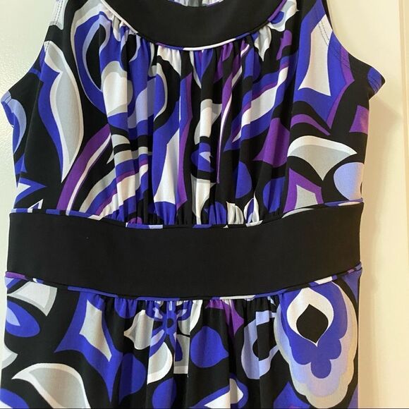 INTERMISSION pretty geometric print summer dress - Picture 2 of 6